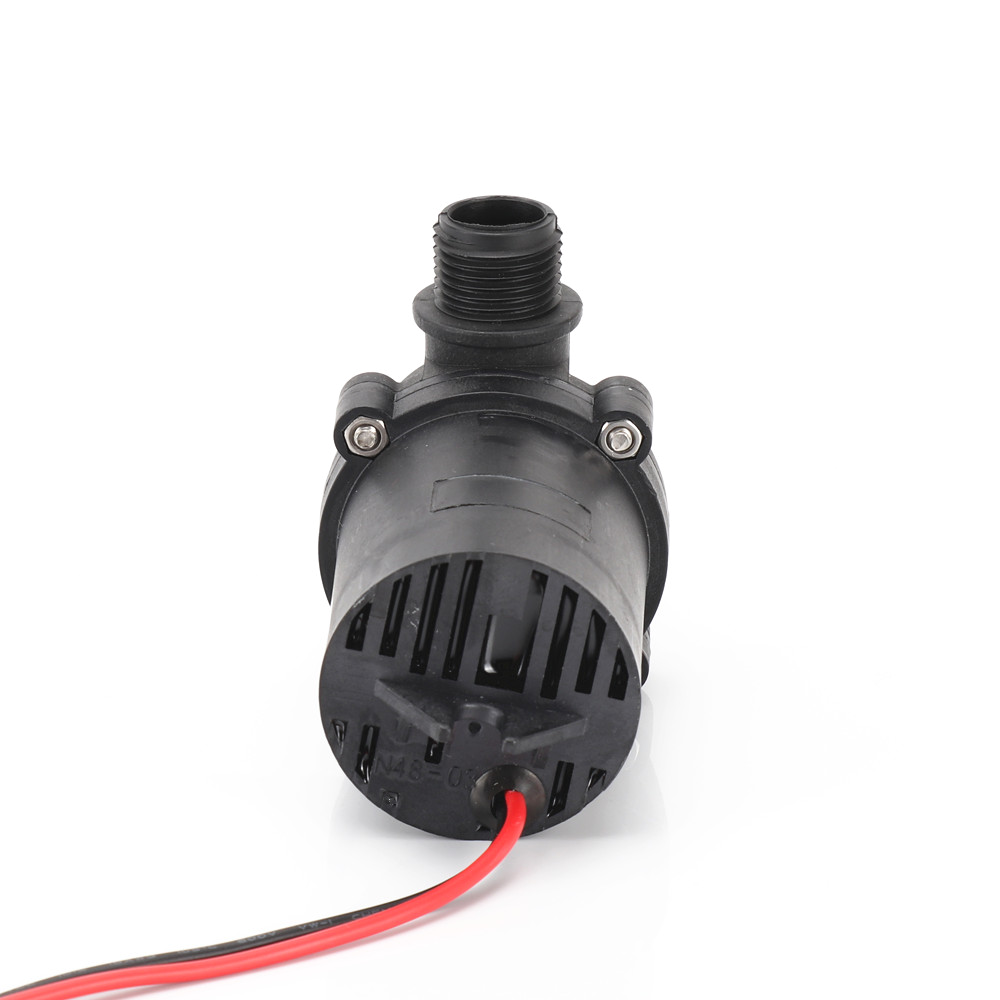 Mini bomba de descarga de aguas residuales y aguas residuales, cabezal alto de agua, caudal grande, 5-24V, CC sin escobillas