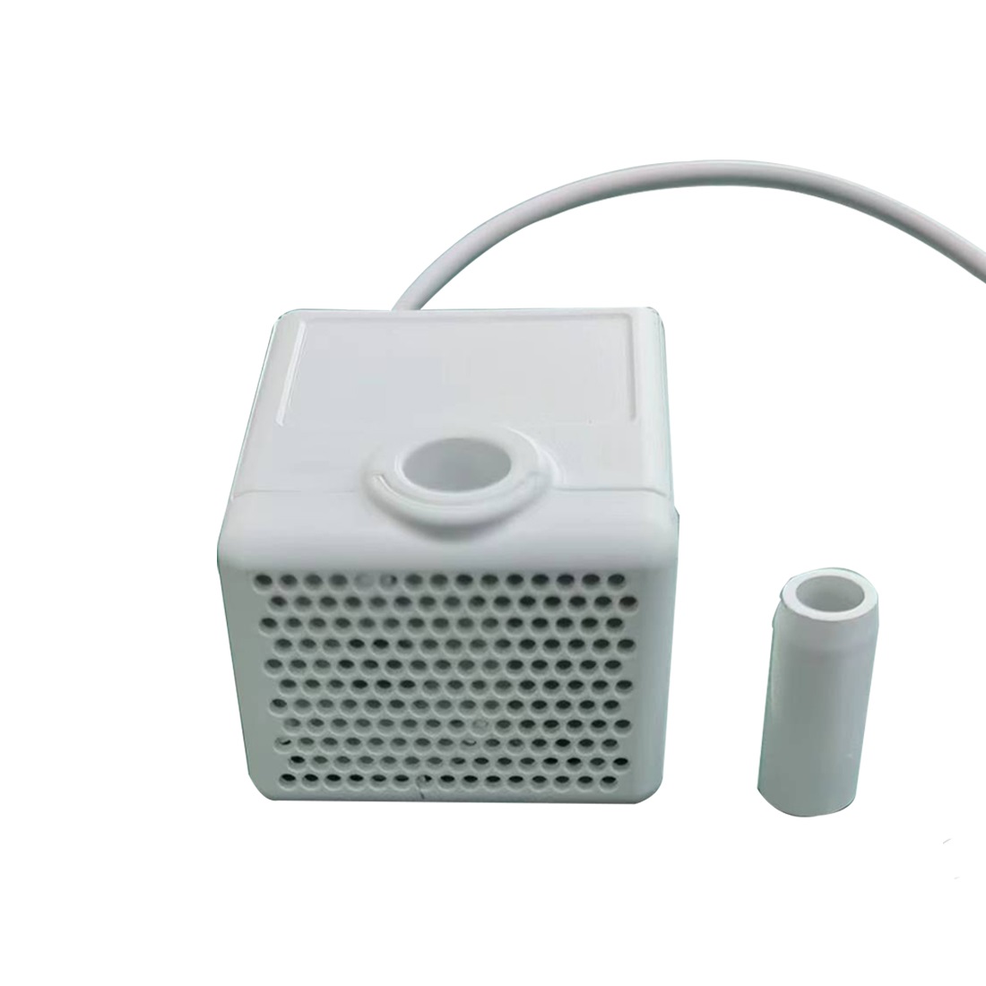 Conector impermeable de 4 núcleos, minibomba de fuente de agua para mascotas sin escobillas, ultrasilenciosa, 5V, CC, con funciones PWM y FG